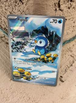 Piplup Full Art, Pokemon Near Mint, Phantasmal Flames, Illustration Rare, 98/94 - Image 2