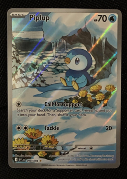Piplup Full Art, Pokemon Near Mint, Phantasmal Flames, Illustration Rare, 98/94 - Image 3