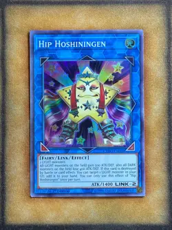 Yugioh Hip Hoshiningen CYHO-EN050 Super Rare 1st Ed LP - Image 1