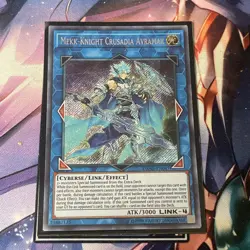 Yugioh Mekk-Knight Crusadia Avramax DANE-EN047 Secret Rare Unl Ed NM - Image 1