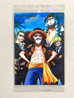 Straw Hat Crew - N No.11 - One Piece Itajaga Wafer Card Sealed Japanese - Image 1