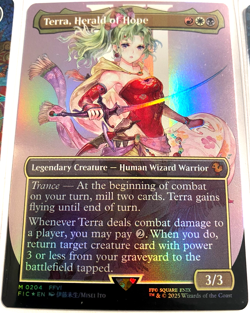 MTG Final Fantasy -EDH Commander Deck Builder - Terra, Herald of Hope Foil set - Image 2