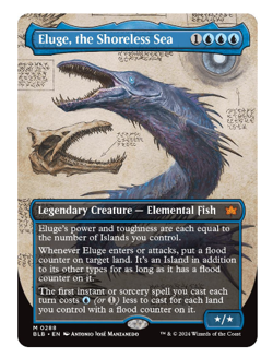 Eluge, the Shoreless Sea - Borderless Bloomburrow - Image 1