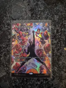Thrill Of Possibility - 28 - MTG: Marvel’s Spider-Man - Borderless - FOIL - Image 1