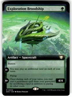Exploration Broodship (Extended Art) Commander: Edge of Eternities 34 3 - Image 1