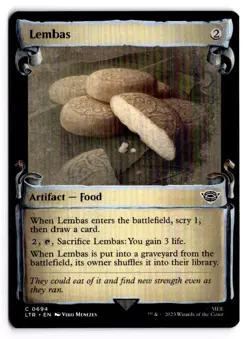 MTG - Lembas (Showcase Scrolls) 694 - Universes Beyond: The Lord of the Rings: T - Image 1