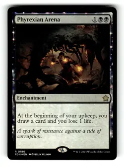 Phyrexian Arena Foundations 180 NM FOIL - Image 1