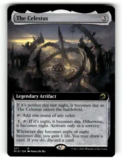 The Celestus (Extended Art) Innistrad: Midnight Hunt 377 Near Mint - Image 1