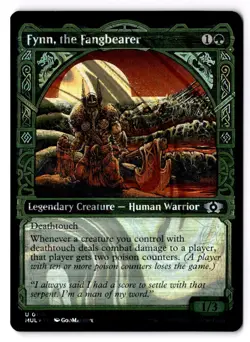 Fynn, the Fangbearer (Halo Foil) Foil 156 U March of the Machine - Image 1