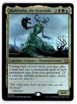 Muldrotha, the Gravetide 243 Foundations NM FOIL - Image 1