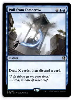 Pull from Tomorrow Commander: Aetherdrift 81 Near Mint - Image 1