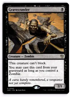 Gravecrawler Normal Commander: Aetherdrift 43 Near Mint - Image 1