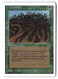 Wall of Wood regular Unlimited Edition Near Mint 9 - Image 1