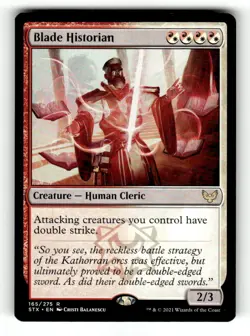 Blade Historian Strixhaven: School of Mages 165 Near Mint 1 - Image 1
