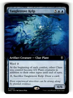 Tangletrove Kelp (Extended Art) Commander: Murders at Karlov Manor 334 Near Mint - Image 1