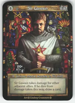 Sir Gawain Arthurian Legends Earth Fire;Water NM - Image 1