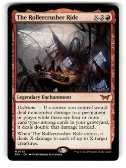 The Rollercrusher Ride Duskmourn: House of Horror 155 Near Mint - Image 1