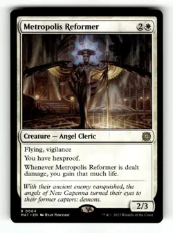 Metropolis Reformer March of the Machine: The Aftermath 4 Near Mint - Image 1