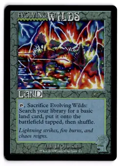 Evolving Wilds (Rainbow Foil) Foil 824 R Secret Lair Drop Series Near Mint - Image 1