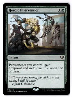 Heroic Intervention 295 Commander Masters NM - Image 1