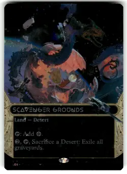 Scavenger Grounds (Borderless) (Galaxy Foil) Edge of Eternities: Stellar NM - Image 1