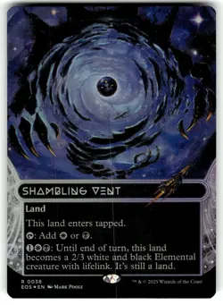 Shambling Vent (Borderless) Edge of Eternities: Stellar Sights 38 NM FOIL - Image 1