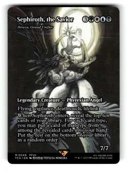 Sephiroth, the Savior - Atraxa, Grand Unifier (Showcase) FINAL FANTASY: NM - Image 1