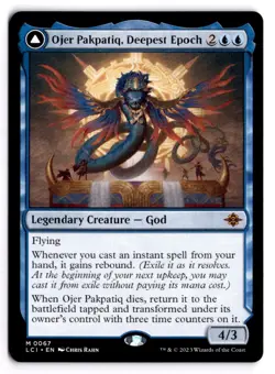 MTG - Ojer Pakpatiq, Deepest Epoch 67 - The Lost Caverns of Ixalan NM - Image 1