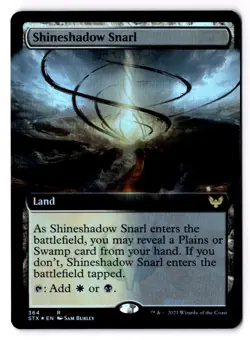 Shineshadow Snarl (Extended Art) Foil 364 R Strixhaven: School of Mages NM - Image 1
