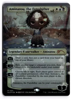 Aminatou, the Fateshifter (Rainbow Foil) Foil Secret Lair Drop Series 1421 NM - Image 1