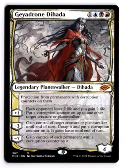 Geyadrone Dihada (Showcase) Modern Horizons 2 367 Near Mint - Image 1