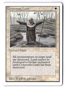Consecrate Land regular Unlimited Edition Near Mint - Image 1