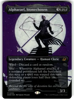 Alpharael, Stonechosen (Borderless) Edge of Eternities 292 NM FOIL - Image 1