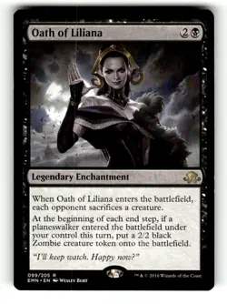 Oath of Liliana Eldritch Moon 99 Near Mint - Image 1