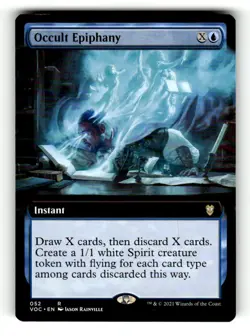 Occult Epiphany (Extended Art) Commander: Innistrad: Crimson Vow 52 Near Mint - Image 1