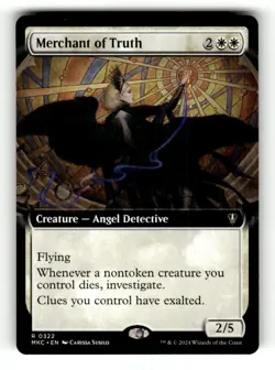Merchant of Truth (Extended Art) Commander: Murders at Karlov Manor 322 NM - Image 1
