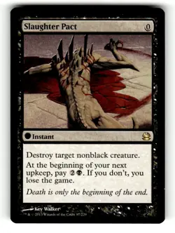 Slaughter Pact Modern Masters 97 Near Mint - Image 1