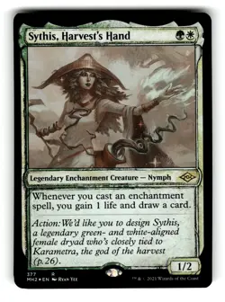 Sythis, Harvest's Hand (Showcase) Modern Horizons 2 377 NM FOIL - Image 1