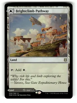 Brightclimb Pathway Zendikar Rising 259 NM FOIL - Image 1