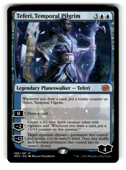 Teferi, Temporal Pilgrim The Brothers' War 66 Near Mint - Image 1