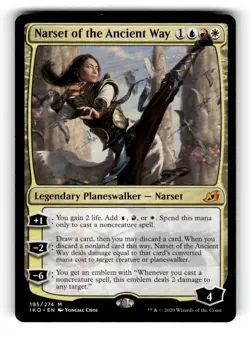 Narset of the Ancient Way Ikoria: Lair of Behemoths 195 Near Mint - Image 1