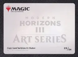 Copy Land MTG Modern Horizons 3 Art Series 29/54 NM/M - Image 2