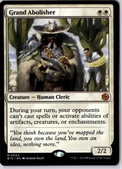 Grand Abolisher Outlaws of Thunder Junction: the Big Score Regular NM M 0002 - Image 1