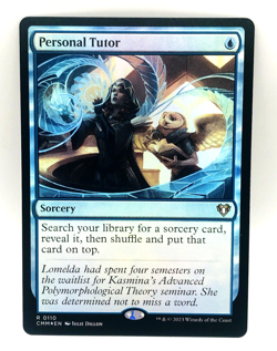 MTG Personal Tutor FOIL 0110 NM+ Commander Masters CMM Rare Magic The Gathering - Image 1