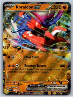 Koraidon ex - Slashing Legends Tin Promo SVP 197 Pokemon Card NM - Image 1