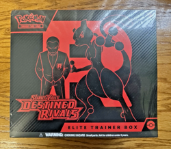 Pokemon TCG - Destined Rivals Elite Trainer Box (ETB)! New, Sealed, In Hand Now! - Image 1