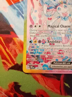 Sylveon Ex 156/131 Prismatic Evolutions Ultra Rare Pokemon TCG Card ⭐Stunning⭐ - Image 4
