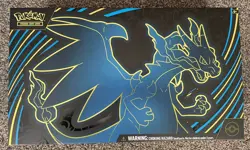 Opened Pokemon TCG Mega Charizard Ultra-Premium Collection UPC & Cards - Image 1