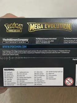 Pokemon TCG - Mega Evolution ETB Elite Trainer Box Lucario- New / Factory Sealed - Image 2