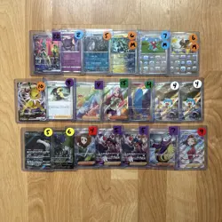 Lot of 20 Japanese Pokemon Cards SRs Masterballs SAR HR CSR - Image 1